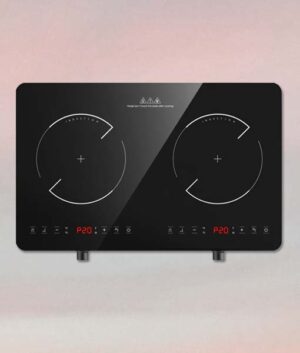 2 Burner Portable Induction Cooktop 12 Inch 2600W